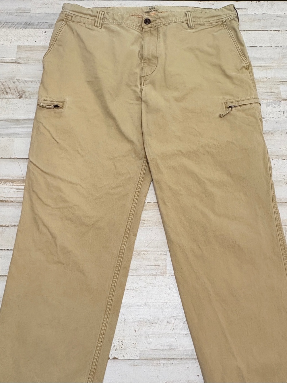 Dockers Pacific Collection Men’s 40x32 Pants Beige Cargo Straight Utility Work
